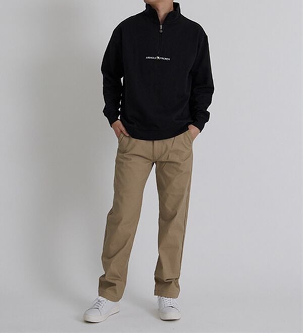 「＜アーノルド　パーマー＞着回し自在！ハーフジップトレーナー（メンズトレーナー）」｜詳細画像