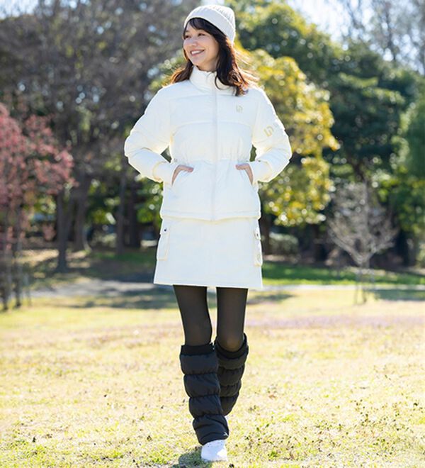 BELLUNA（ベルーナ）の「【三枝こころコラボ】中わたスカート（ミニスカート）」｜詳細画像