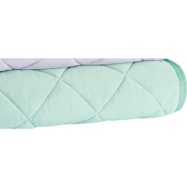 「パッと置くだけピタッと簡単敷パッド（敷パッド）」｜冷感グリーン