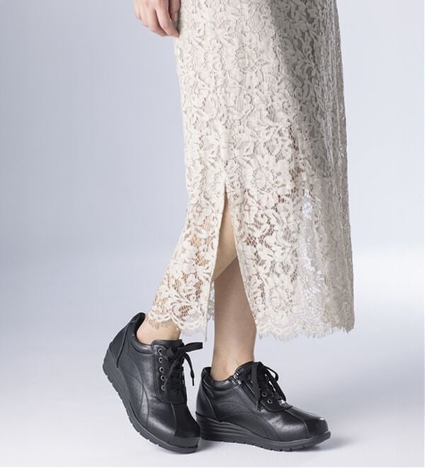 ルフラン（ルフラン）の「４Ｅお出かけ美脚ウォーキングシューズ（フラットシューズ）」｜詳細画像