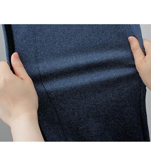 「【２本組】＜ケースイス＞デニム調すっきりジャージパンツ（メンズイージーパンツ）」｜詳細画像