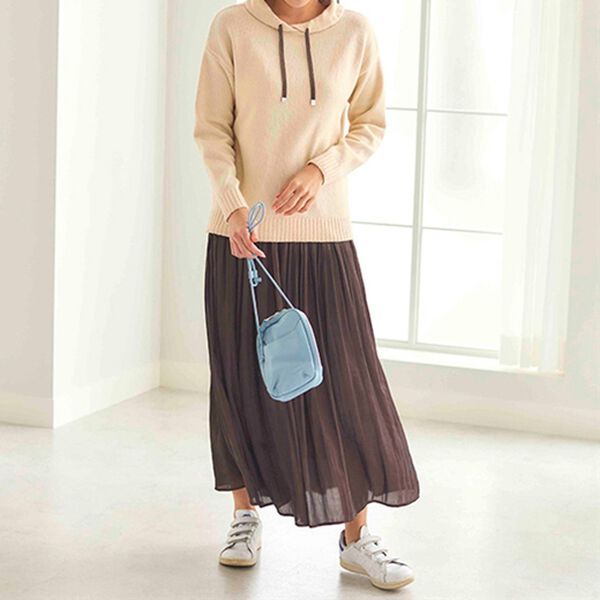 BELLUNA（ベルーナ）の「配色使いほっこりエコニットプルオーバー（ニット・セーター）」｜詳細画像