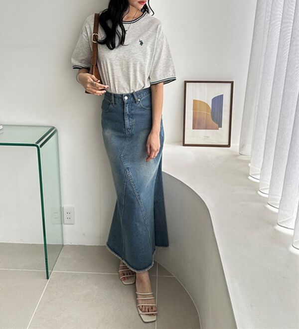 GeeRA（ジーラ）の「【ＵＳ．ＰＯＬＯ．ＡＳＳＮ】ライン配色Ｔシャツ（Tシャツ）」｜詳細画像