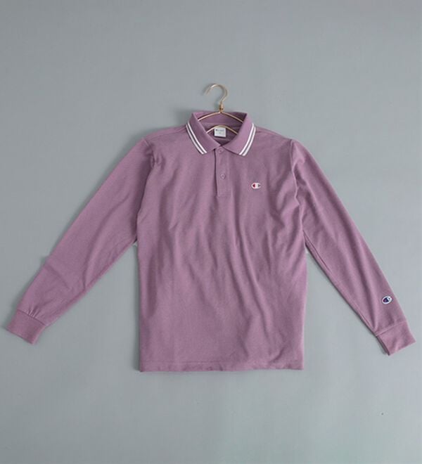 「＜チャンピオン＞鹿の子デザインポロシャツ（メンズポロシャツ）」｜詳細画像