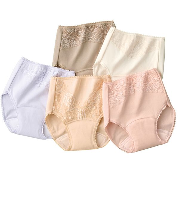 「【５色組】おなかすっぽり安心ショーツ（ショーツ）」｜詳細画像