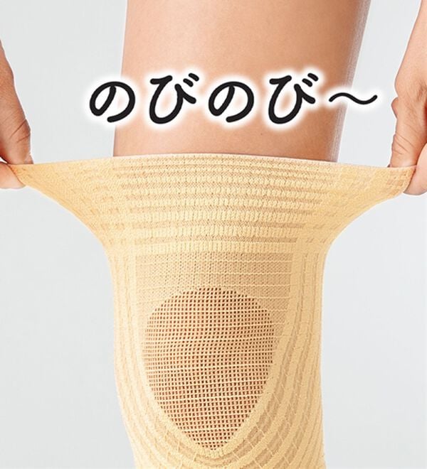 「薄くてムレにくい膝サポーター２枚組（その他下着・インナーウェア）」｜詳細画像