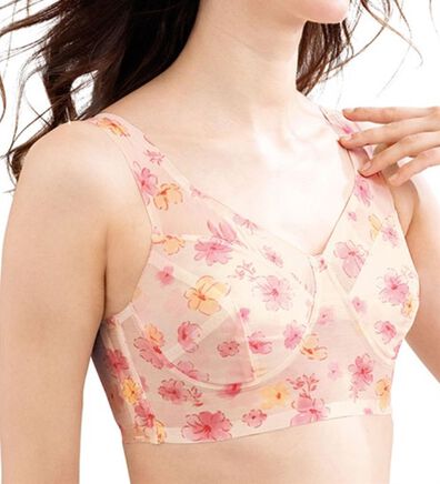 LAVIENNE（ラヴィエンヌ）の「涼感メッシュのさらぴたブラ（ブラジャー）」