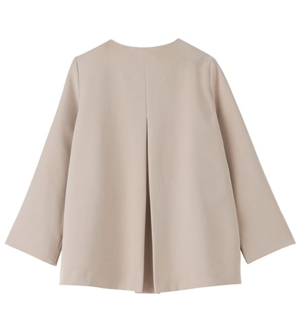 GeeRA（ジーラ）の「【２点セット】フレアーラインジャケットワイドパンツセットアップスーツ（パンツスーツ）」｜詳細画像