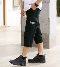 「＜リーボック＞吸汗速乾７分袖トレーナー＆７分丈カーゴパンツ（メンズトレーナー）」