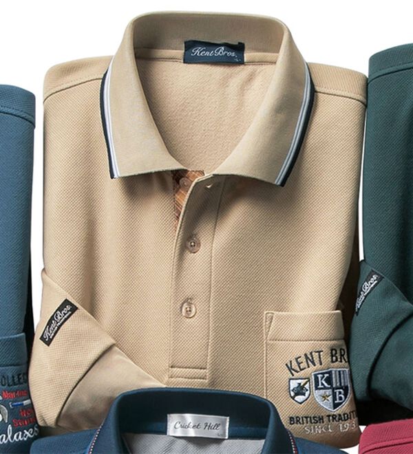 選べるブランド長袖ポロシャツ - ベルーナ【公式】