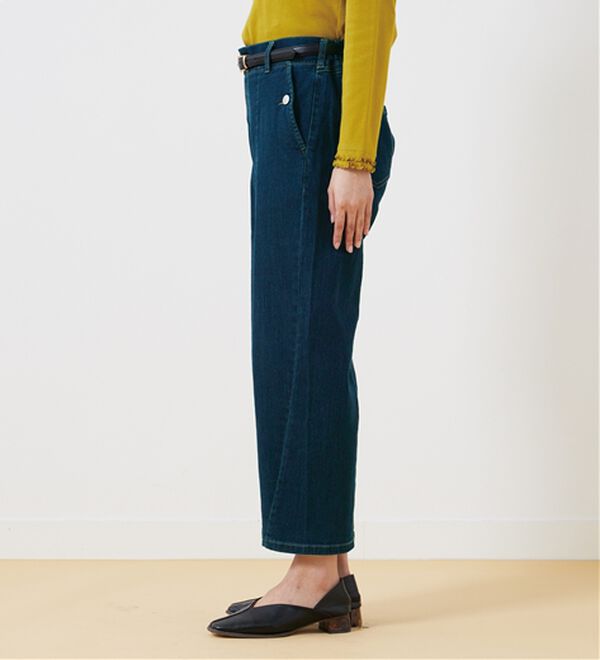 BELLUNA（ベルーナ）の「バルーンシルエットデニムパンツ（ワイドパンツ・ガウチョ）」｜詳細画像