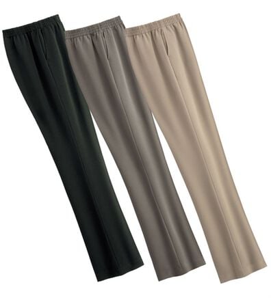 ルフラン（ルフラン）の「【３本組】ミセス設計美人パンツ＜春美（はるみ）＞（フルレングスパンツ）」