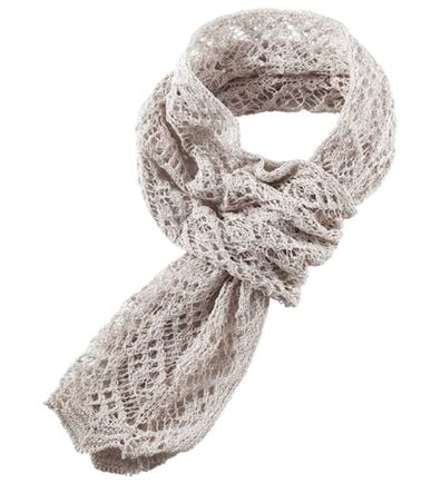 BELLUNA（ベルーナ）の「日本製　和紙使いの涼やかミニマフラー（ストール・スカーフ・マフラー）」