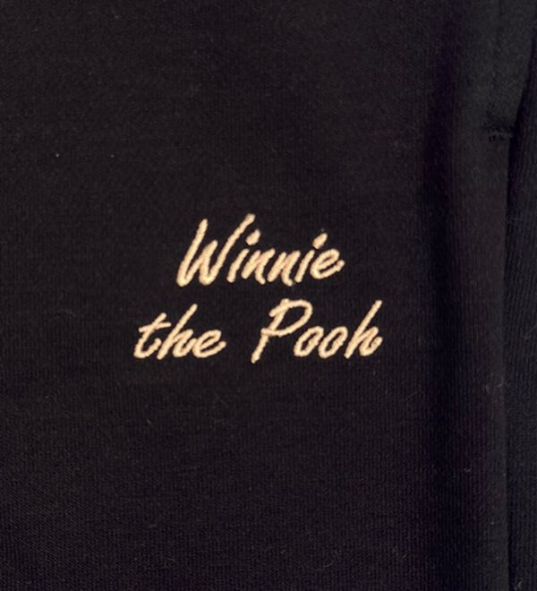 「＜Ｄｉｓｎｅｙ＞【プー】裏メッシュ刺しゅう使いクロプトパンツ（その他パンツ）」｜詳細画像