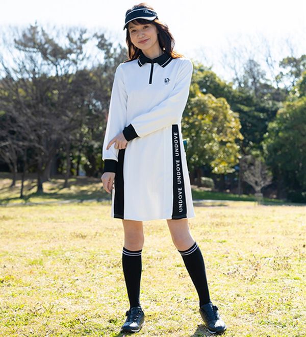 BELLUNA（ベルーナ）の「【三枝こころコラボ】衿付配色切替プリーツワンピース（その他ワンピース）」｜詳細画像