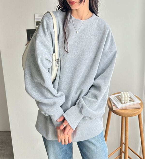 GeeRA（ジーラ）の「前後２ＷＡＹ裏起毛スウェットカーデ（その他カーディガン）」｜詳細画像