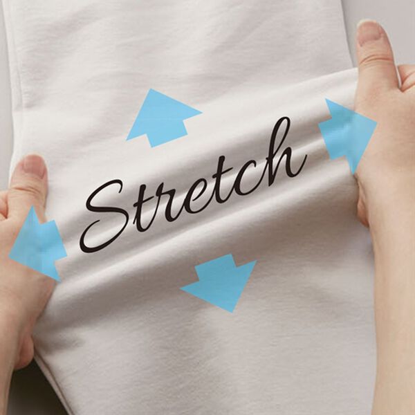 BELLUNA（ベルーナ）の「【日本製】綿混ポンチ素材スリット入り美脚パンツ（フルレングスパンツ）」｜詳細画像