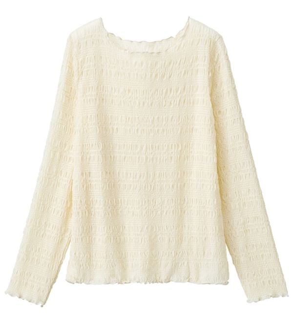 RANAN（ラナン）の「シャーリングプルオーバー（カットソー）」｜詳細画像