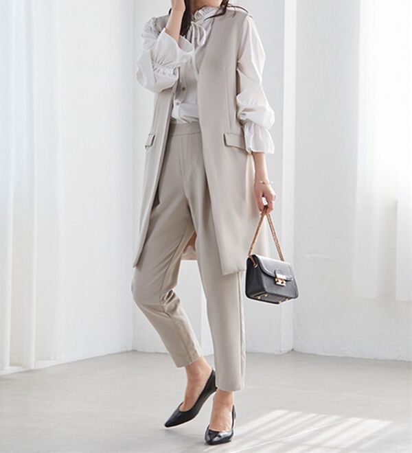 RANAN（ラナン）の「＜２点セット＞ロングジレセットアップ（その他スーツ）」｜詳細画像