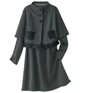 BELLUNA（ベルーナ）の「ボタンデザインカーディガンアンサンブル（アンサンブル）」｜詳細画像