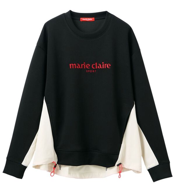 RANAN（ラナン）の「切替デザインプルオーバー＜ｍａｒｉｅ　Ｃｌａｉｒｅ　ＳＰＯＲＴ＞（カットソー）」｜詳細画像