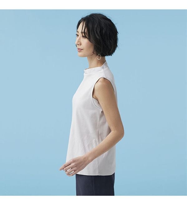 BELLUNA（ベルーナ）の「艶やか綿１００％タンクトップ（タンクトップ・キャミソール）」｜詳細画像