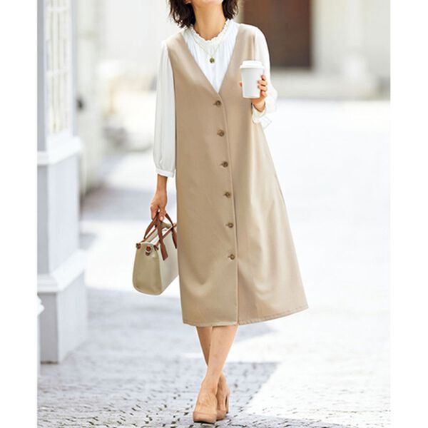 BELLUNA（ベルーナ）の「【４点セット】洗えるストレッチ！着回し自慢４点セットスーツ（その他スーツ）」｜詳細画像