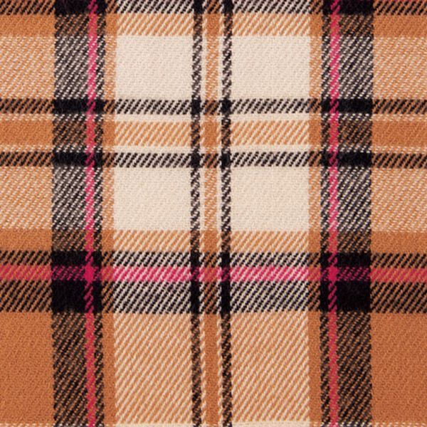 GeeRA（ジーラ）の「ウールタッチ大判チェック柄ストール（ストール・スカーフ・マフラー）」｜ベージュ系