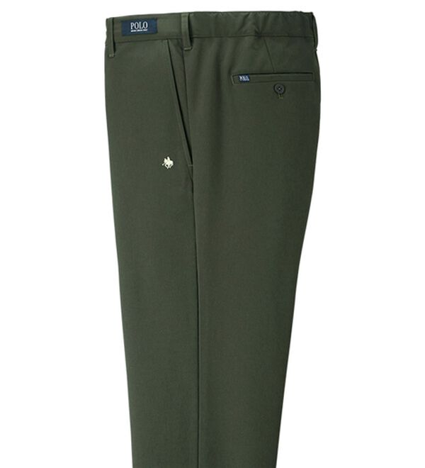 「＜ポロ・ビーシーエス＞防風スマートパンツ（メンズフルレングスパンツ）」｜カーキ
