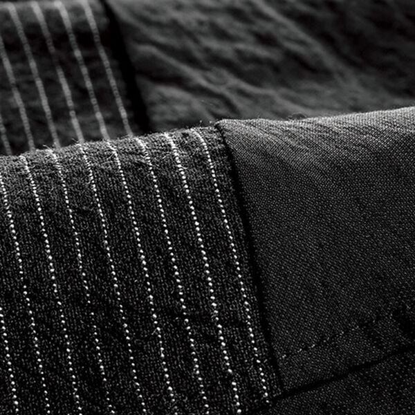 BELLUNA（ベルーナ）の「ストライプ切替デザインセットアップ（セットアップ）」｜詳細画像