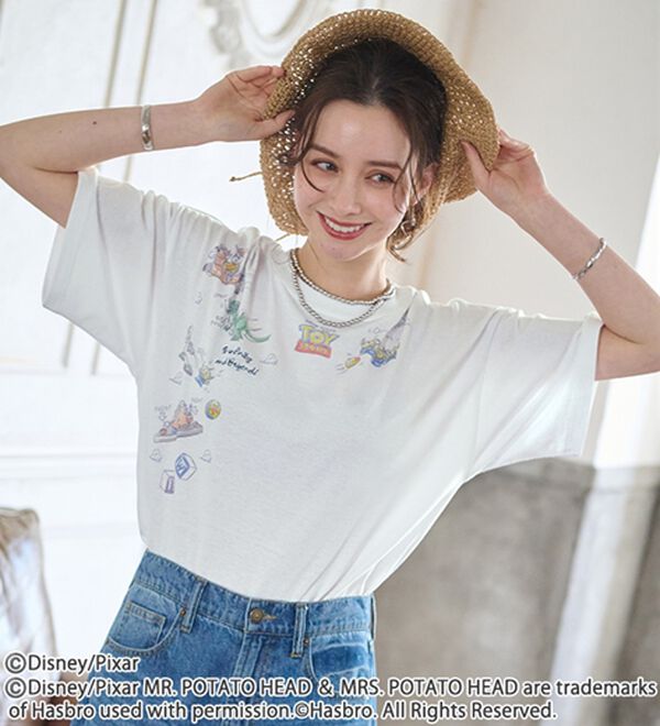 「＜Ｄｉｓｎｅｙ＞綿混素材ゆるっとＴシャツ（カットソー）」｜詳細画像