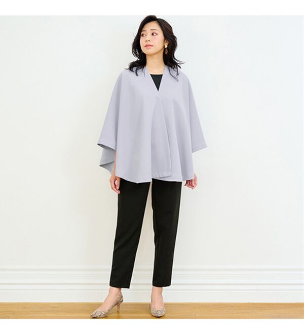 RANAN（ラナン）の「ジャケット代わりになる着るストール（その他カーディガン）」｜詳細画像