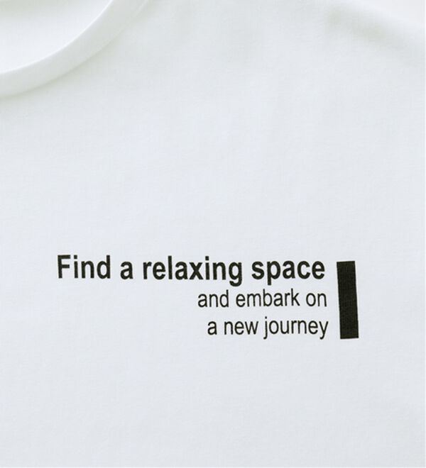 RANAN（ラナン）の「【ひんやり】ロゴプリントチュニックTシャツ（Tシャツ）」｜詳細画像