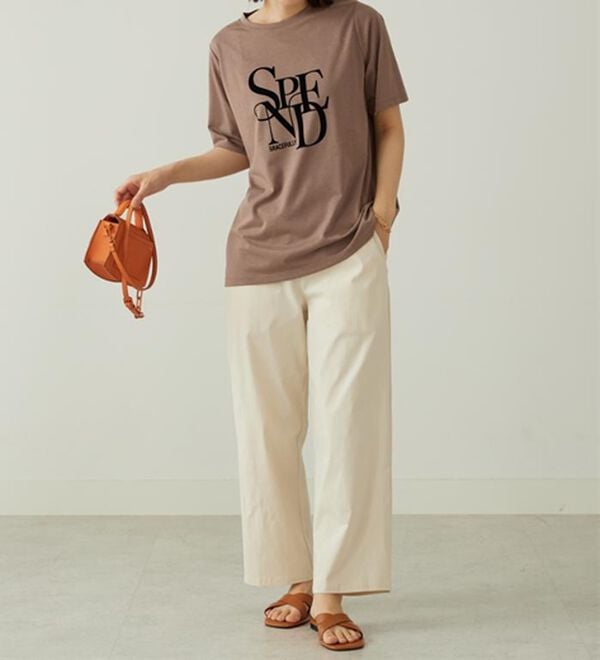 BELLUNA（ベルーナ）の「のびのびストレッチ美脚ストレートパンツ（ワイドパンツ・ガウチョ）」｜詳細画像