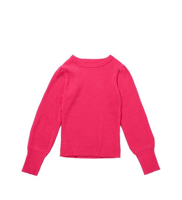 GeeRA（ジーラ）の「パフスリーブ袖ボタン着回しリブニット（ニット・セーター）」｜詳細画像