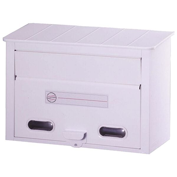 「色が選べる！日本製ポスト（エクステリア・屋外器具）」｜ホワイト