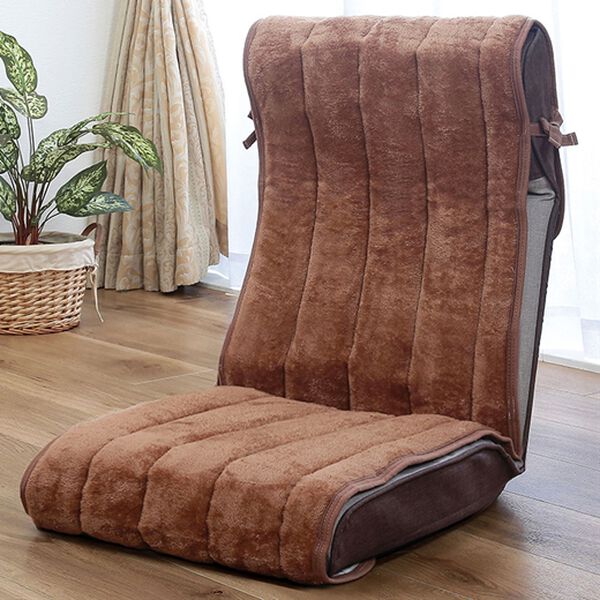 「アルミシート入りあったかチェアカバー（チェアカバー・チェアパッド）」｜詳細画像