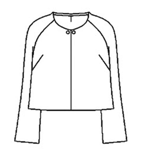 BELLUNA（ベルーナ）の「洗える！ケープ風ジャケットワンピースアンサンブル（ブラックフォーマル（喪服・礼服））」｜詳細画像