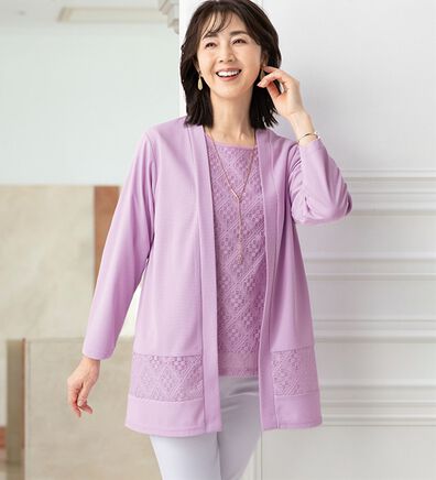 ルフラン（ルフラン）の「上品レース使いアンサンブル（アンサンブル）」