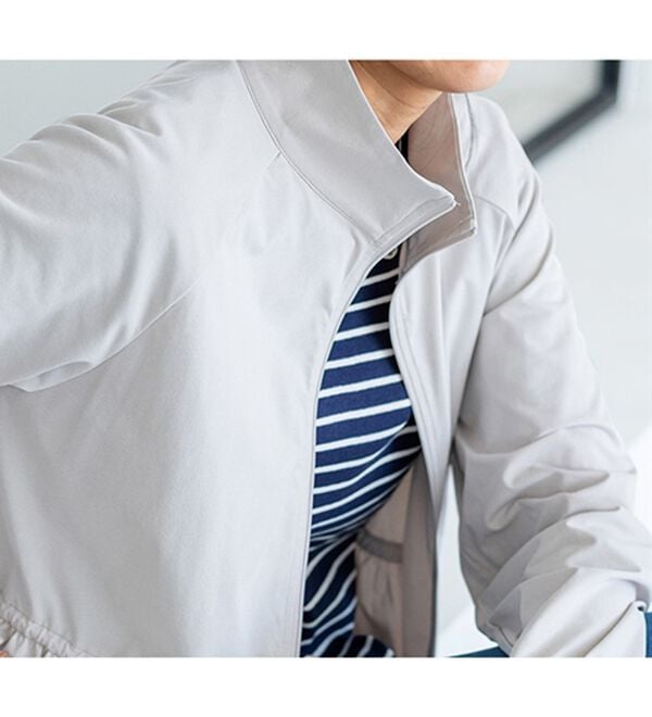 BELLUNA（ベルーナ）の「ギャザー切替ラッシュガードＵＶ対策ジャケット（パーカー）」｜詳細画像