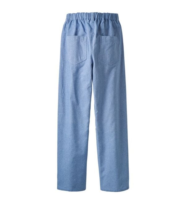 ルフラン（ルフラン）の「【２本組】デニム調ワイドパンツ（ワイドパンツ・ガウチョ）」｜詳細画像