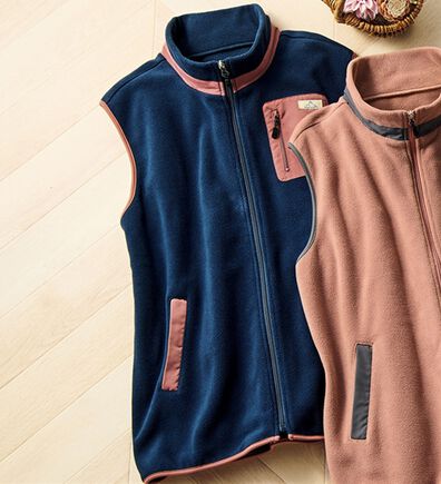 ルフラン（ルフラン）の「あったかフリースベスト（ベスト）」