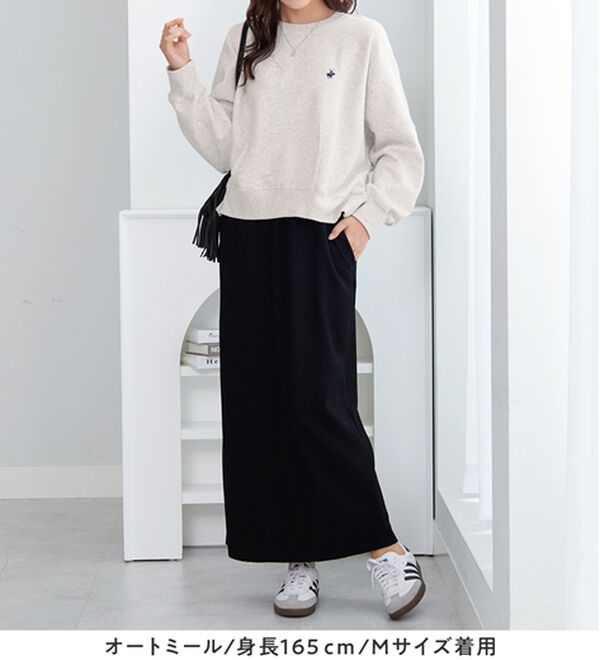 Viola e Viola（ヴィオラ エ ヴィオラ）の「【ビバリーヒルズポロクラブ】コクーンシルエットスウェット（カットソー）」｜詳細画像