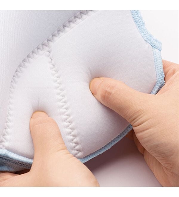 「【４色組】【やわもちフィット】素肌綿１００％ブラキャミ（肌着・インナーウェア）」｜詳細画像