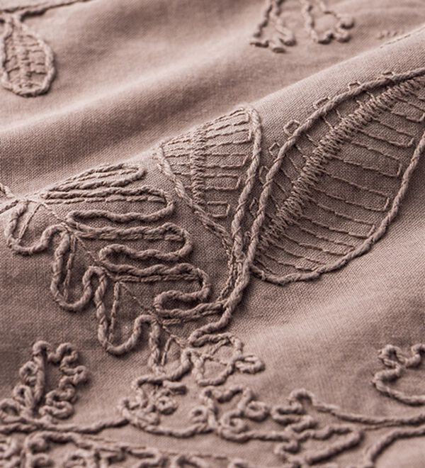 ルフラン（ルフラン）の「Ｔシャツにさらっと！コード刺しゅうベスト（ベスト）」｜詳細画像