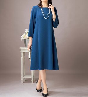 ルフラン（ルフラン）の「日本製　ちりめんフォーマルワンピース（フォーマルワンピース）」｜詳細画像