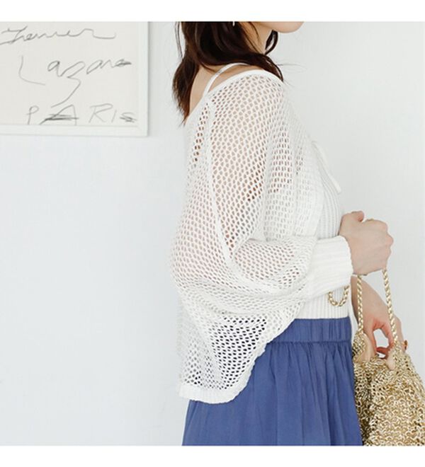 GeeRA（ジーラ）の「ボレロカーディガン＆キャミセット（アンサンブル）」｜詳細画像