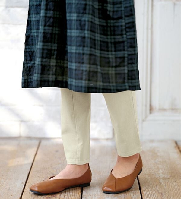 BELLUNA（ベルーナ）の「＜＆ｃｏｃｏｃｈｉ＞チュニックの下にはくゆるパンツ（フルレングスパンツ）」｜詳細画像