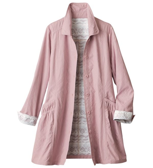 ルフラン（ルフラン）の「ベーシックで華やかな軽量コート（ハーフコート）」｜詳細画像