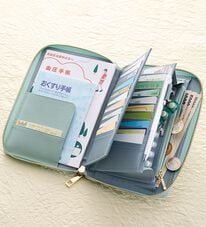 「＜姫義美（ひめぎみ）＞本革お薬手帳（財布・パスケース）」